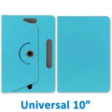 Capa Universal Giratória Tablet 10" Polegadas - Azul Claro